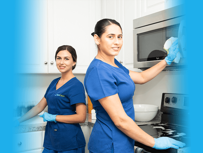 women cleaning